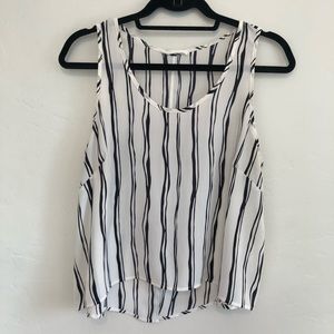 Lush High Low Split Back Tank